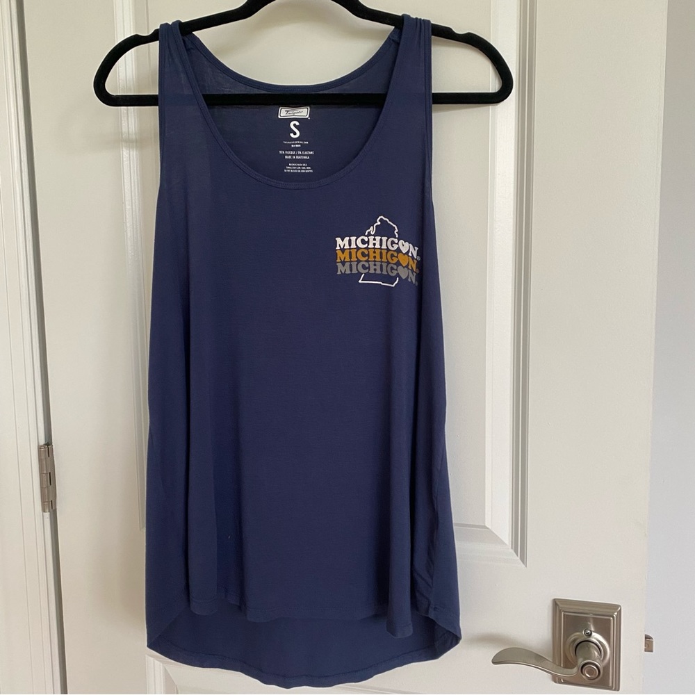 Michigan Scoop Neck Tank